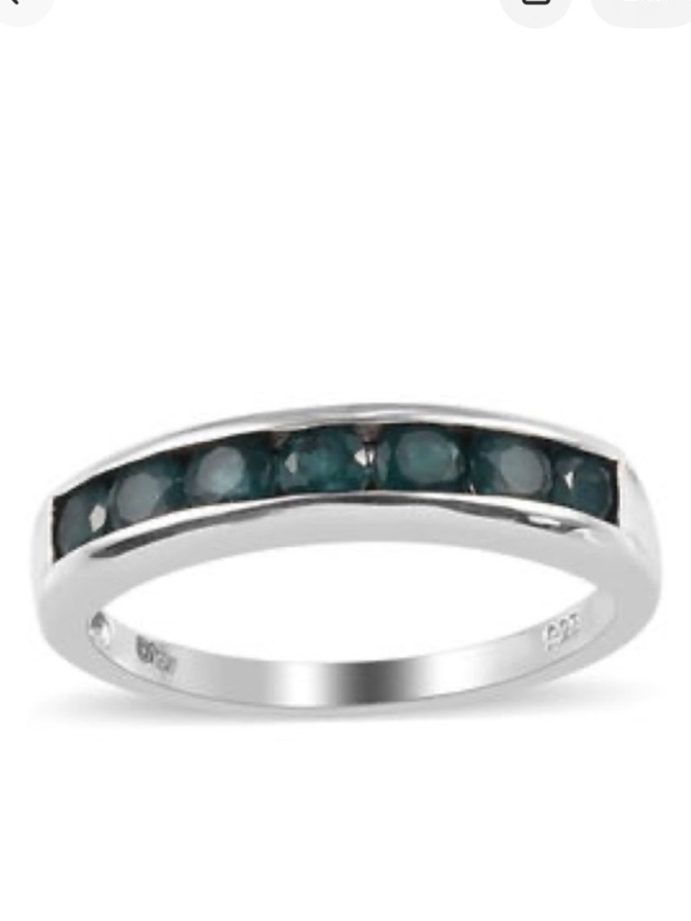Grandidierite Band Ring